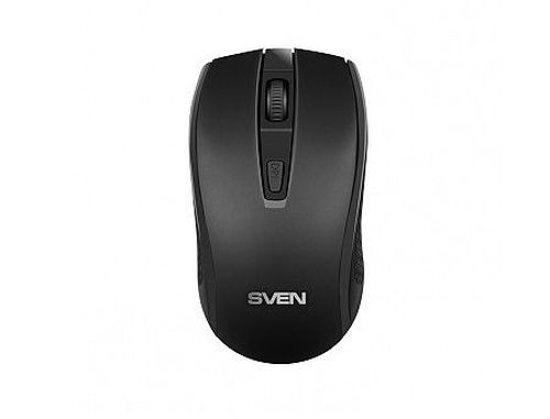 cumpără Mouse SVEN RX-220W Wireless Black, 1000dpi, nano reciever, USB (mouse fara fir/беспроводная мышь) în Chișinău 