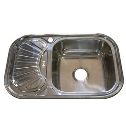 купить Мойка кухонная Rubano 27389 incastrabila 750x490x180mm (dreapta), inox, luciu-0,8mm в Кишинёве 