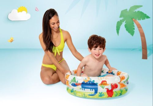 cumpără Piscină gonflabilă Intex 57106 Bazin PLAJA 61x22см, 33L, 1+ în Chișinău 