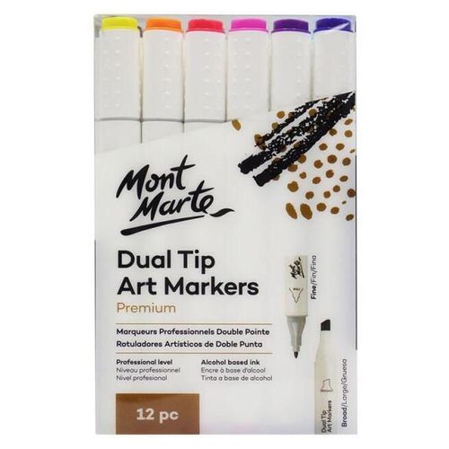 cumpără Set de creație Mont Marte MMPM0022 Set de carioci pe ambele parti 12buc în Chișinău 