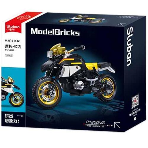 купить Конструктор Sluban B1132 Motocicleta R1250 MS, scara 1:12, 200 elem. в Кишинёве 