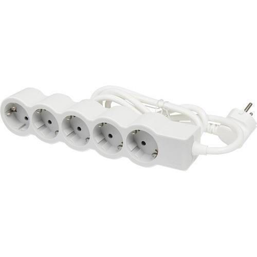 cumpără Prelungitor electric Legrand 694563 Bloc Multipriza Universal 5x2P+T(3M-3x1 5) Alb-Gri în Chișinău 