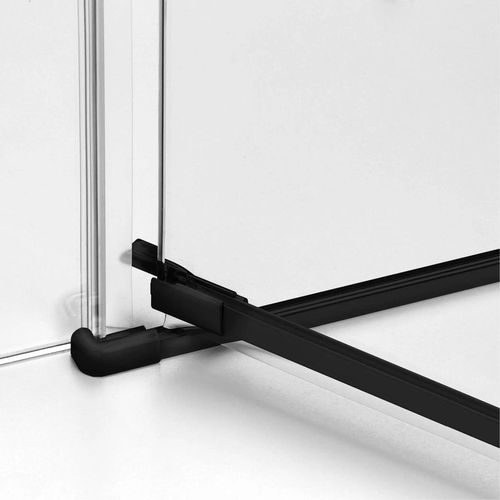 cumpără Cabină de duș New Trendy Avexa Black Rectangular L 100x80x200 Hinged EXK-1586 în Chișinău 