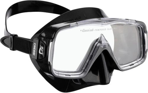 купить Аксессуар для плавания Cressi-Sub Masca inot SIRENA MASK sil black/frame smoked black (DN202000) в Кишинёве 
