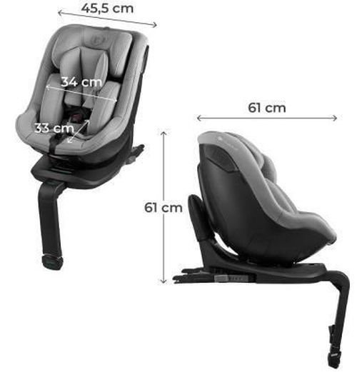 купить Автокресло KinderKraft I-Guard i-Size AIR FLOW grey KCIGUA00GRY000N в Кишинёве 