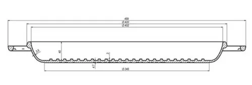 купить Казан Maysternya Ceaun din fonta Uzbec WOK 15L cu capac-grill (V15CPWOK-CGR) в Кишинёве 