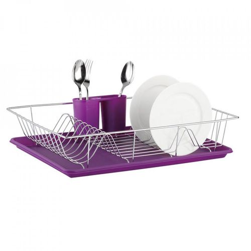 купить Сушка для посуды Muhler MR-4831CR 48x31x10cm, Purple в Кишинёве 