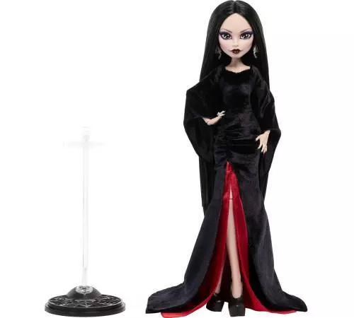 cumpără Păpușă Mattel JLK99 Monster High, Morticia Addams in Black Velvet Dress în Chișinău 