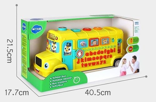 купить Музыкальная игрушка Hola Toys 3126 Автобус с муз и светом в Кишинёве 