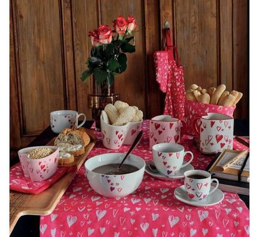 купить Аксессуар для кухни Tognana 53056 Sort de bucatarie Amore 85x80cm, rosu в Кишинёве 