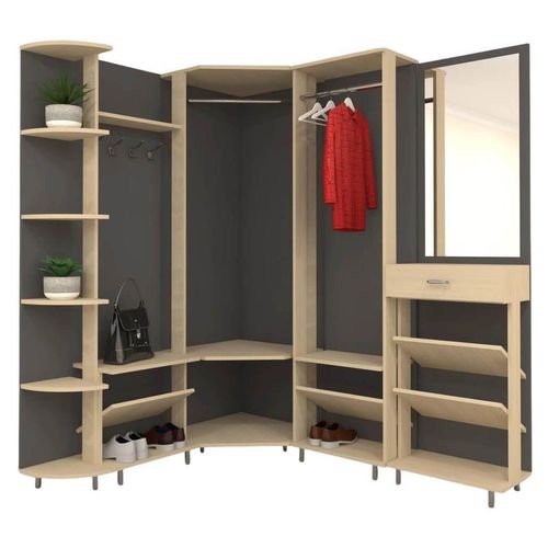 cumpără Mobilă pentru antreu Arta Mobilei Open Grafit(1-5) (AM47) în Chișinău 