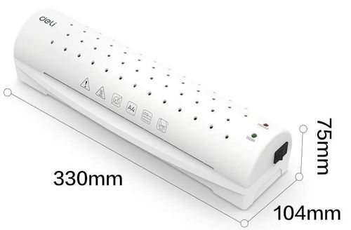 купить Ламинатор Deli DLET106, 70-125 мкм, A4 в Кишинёве 