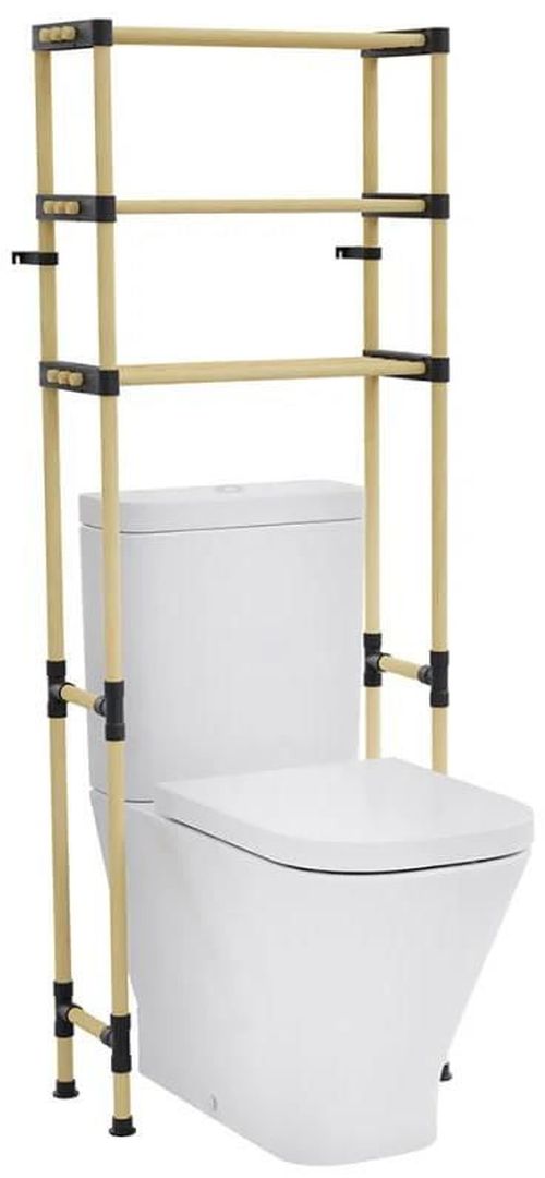 купить Полка для ванной Seowood SEO-8180 Raft din lemn pentru baie в Кишинёве 