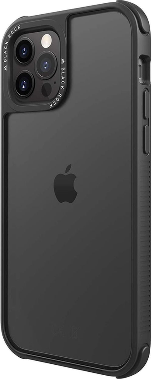 купить Чехол для смартфона Hama iPhone 12/12 Pro Black Rock 192165 Robust Transparent black в Кишинёве 