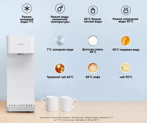 купить Термопот Xiaomi Smart Water Dispenser Hot and Cold в Кишинёве 