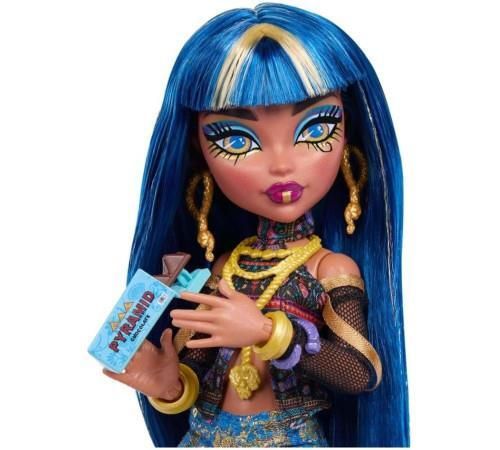 купить Кукла Mattel JHK32 Monster High, Cleo de Nile cu animalul de companie Hissett в Кишинёве 