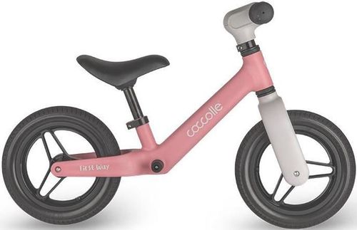 купить Велосипед Coccolle First Way Pink+Beige, bicicletă fără pedale в Кишинёве 