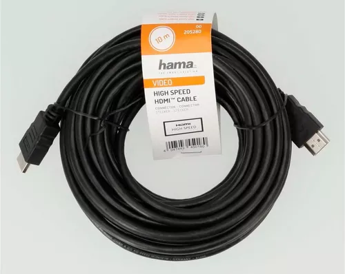 купить Кабель для AV Hama 205280 High-Speed HDMI™ Plug - Plug 10m в Кишинёве 