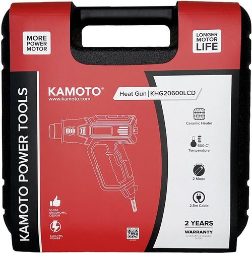 купить Строительный фен Kamoto KHG20600LCD в Кишинёве 