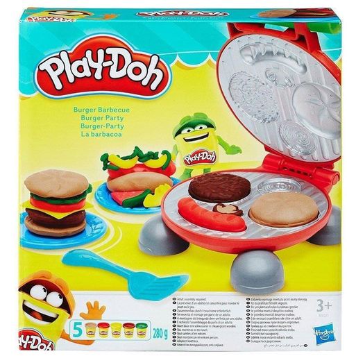 купить Набор для творчества Hasbro B5521 Play-Doh Игровой Набор Burger barbecue в Кишинёве 