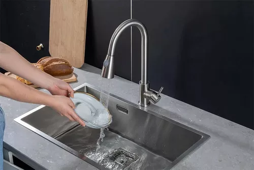 cumpără Bateria bucătărie Frap F 60991-5 (chiuveta plus extensibil) Alama SATI în Chișinău 