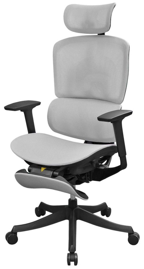 купить Офисное кресло Deco A98-QW Grey в Кишинёве 