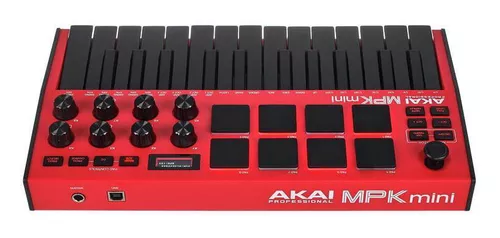 купить Аксессуар для музыкальных инструментов Akai MPK Mini MK3 Red Black в Кишинёве 