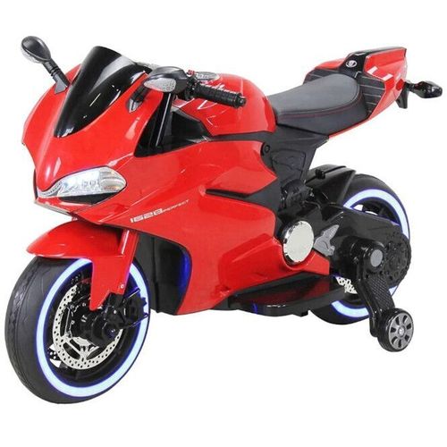 cumpără Mașină electrică pentru copii Golden Baby SX1628-G Motocicleta electrica 12V7AHx1&2x25W, roșie, GB2603 în Chișinău 