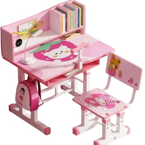 cumpără Set de mobilier pentru copii Richi (48349) Masa pentru studiu roz JCHT15 în Chișinău 