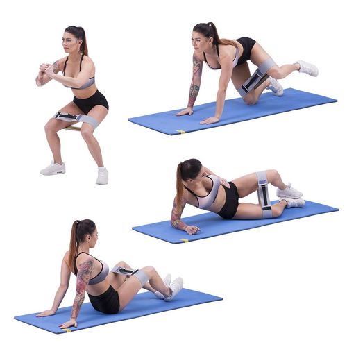 cumpără Expander ONE Fitness 9533 Expander textil 42x8cm LOOP HB011 Ajustabil (17-33-099) în Chișinău 