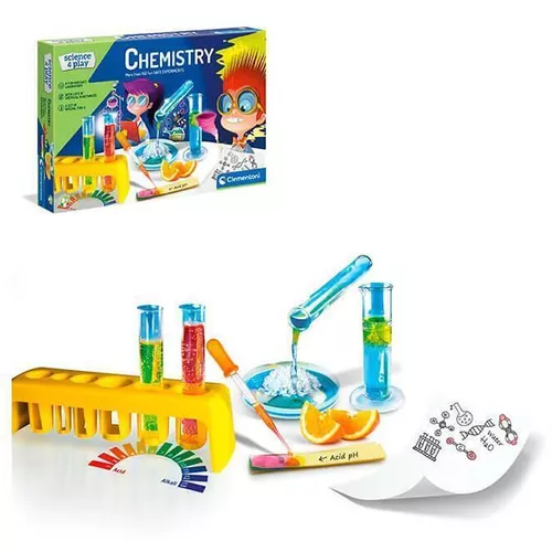 купить Настольная игра Clementoni Laborator științific: Set chimie (61726) в Кишинёве 