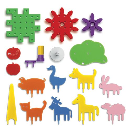 купить Конструктор Quercetti Q2334 Georello Farm в Кишинёве 