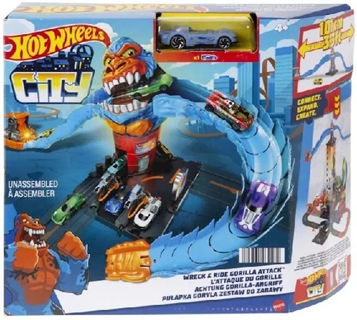 купить Машина Hot Wheels HDR29/HDR30 Set Salvare de la gorilă (as). в Кишинёве 