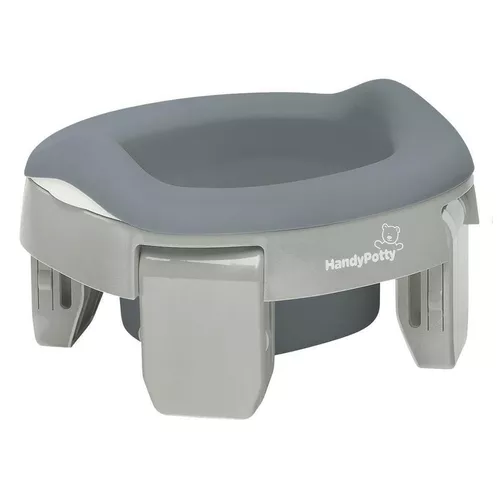 купить Детский горшок Roxy Kids HP-255GG HandyPotty 3в1 серый и вкладка серая в Кишинёве 