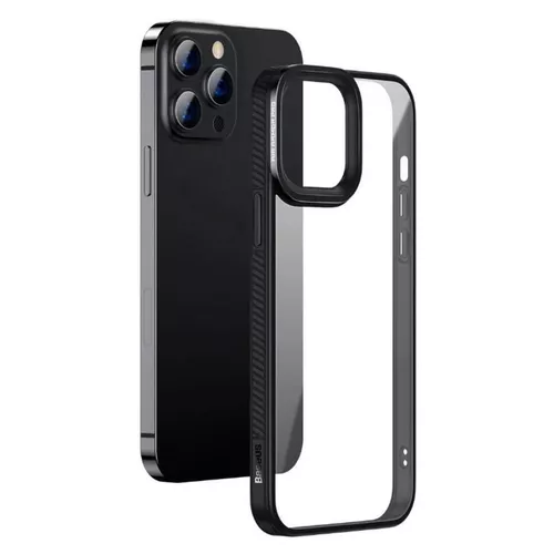 cumpără Husă pentru smartphone Baseus ARJT000101 Crystal Phone iPhone 13 Pro, Black în Chișinău 