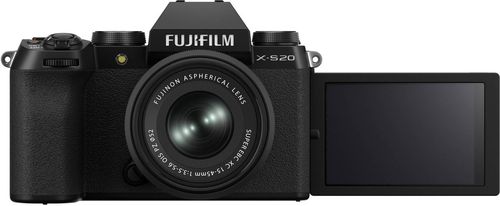 купить Фотоаппарат беззеркальный FujiFilm X-S20 black/XC15-45mm kit в Кишинёве 