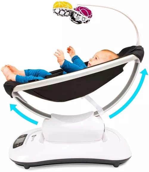 купить Детское кресло-качалка 4Moms 817980016910 Leagan Mamaroo 4.0 Silver Plush в Кишинёве 