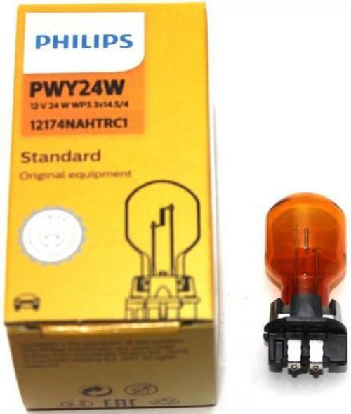 купить Автомобильная лампа Philips PWY24W 12V 24W NAHTR (12174NAHTRC1) в Кишинёве 