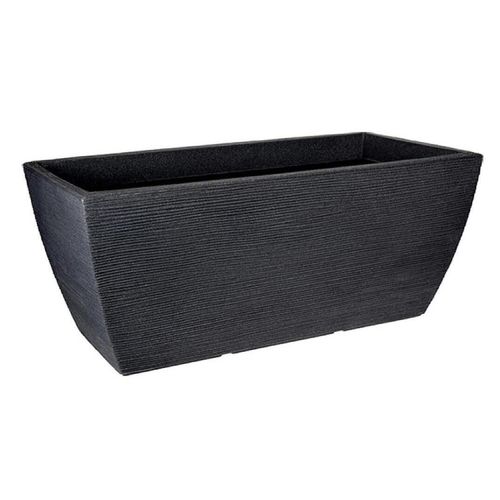 купить Цветочный горшок ProGarden 33800 Trapez, 79x39x34cm, plastic, antracit в Кишинёве 