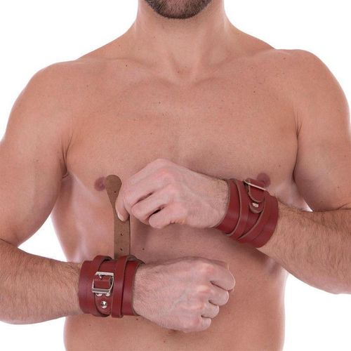 cumpără Bandaj sport SUHS 11204 Curea pt incheietura mainii (2 buc.) din piele TA-8118A în Chișinău 