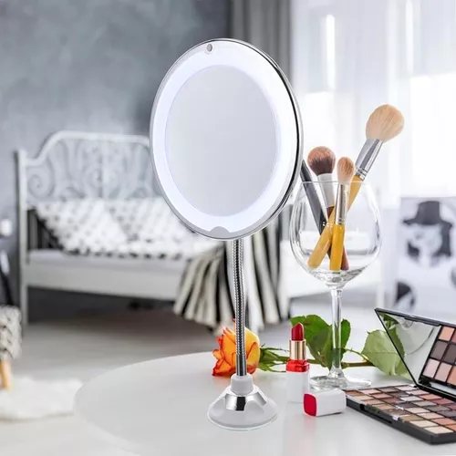 купить Косметическое зеркало Eleganza 48426 pe suport LED D20cm, H40cm в Кишинёве 