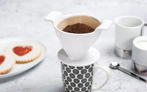 купить Чайник заварочный Xavax 111241 Porcelain Coffee Filter, size 2, white в Кишинёве 