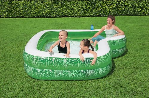 cumpără Piscină gonflabilă Bestway 54336BW Paradisul Tropical 231х231х51cm în Chișinău 