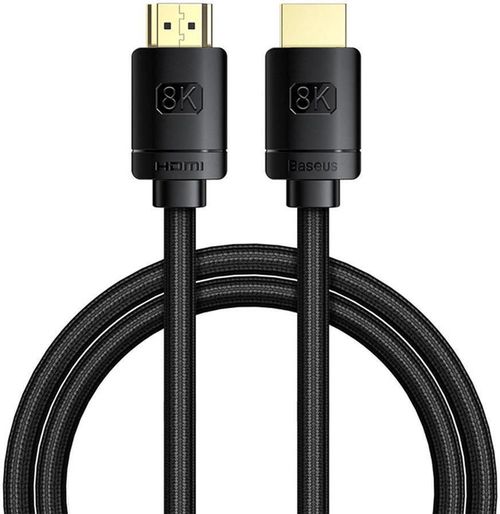 cumpără Cablu pentru AV Baseus CAKGQ-K01 HDMI to HDMI, V1.4, High Speed, 8K@60Hz 2M, High Definition Series, Black în Chișinău 