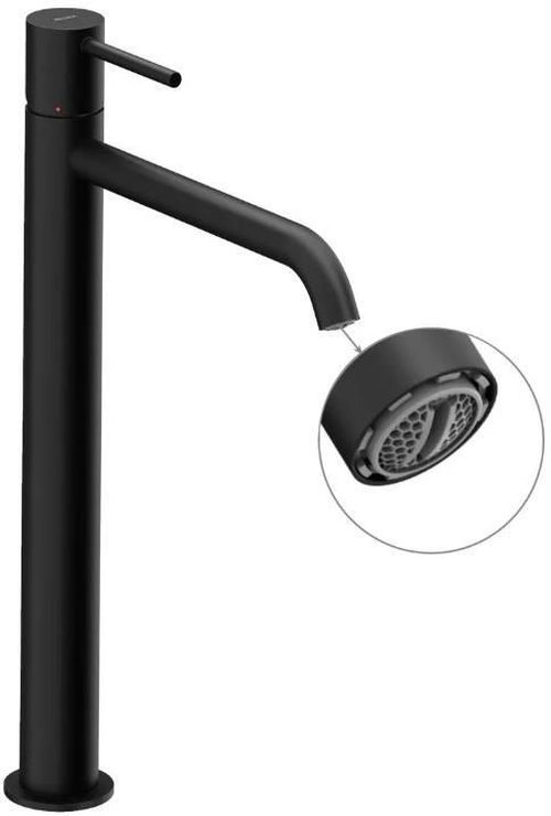 купить Смеситель для умывальника Ravak Baterie Espirit lavoar inalt 340mm black matt ES 015.20BLM (X070274) в Кишинёве 