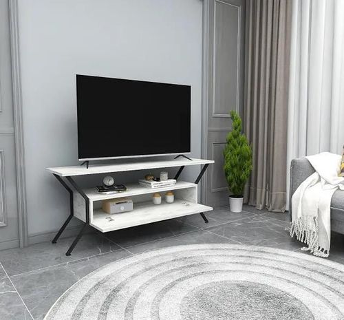 купить Тумба напольная для TV Trendy Tarz Cristal, 124x54x35cm (GTR000230) в Кишинёве 