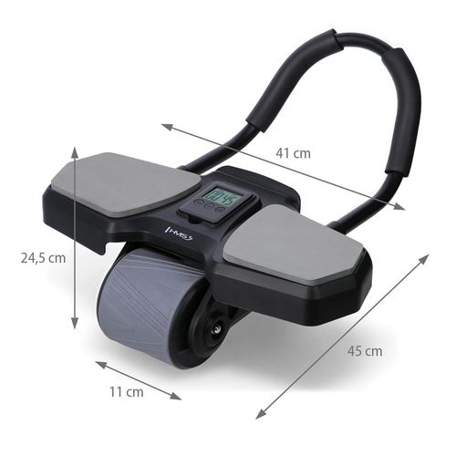 купить Колесо-ролик для пресса HMS KA10 Black AB Wheel For Exercising Abs Muscles в Кишинёве 