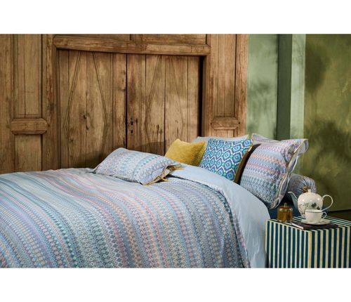 cumpără Lenjerie de pat Pip Studio 329216 Ashanti 140x200/220 Blue în Chișinău 