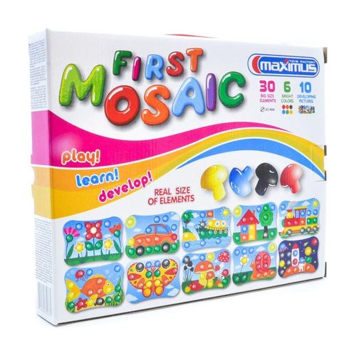 купить Игровой комплекс для детей Maximus MX5438 Set de joc Prima mozaică 30 elem. в Кишинёве 