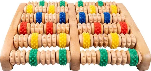 cumpără Dispozitiv de masaj mecanic inSPORTline 10907 Aparat masaj picioare din lemn (12 role) IN25948 Ilonpi în Chișinău 